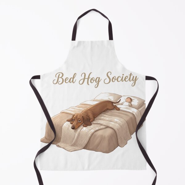 Item preview, Bed Hog Society Funny Dachshund Shirt | Cozy Wiener Dog Sleeping Lover Gift designed and sold by jgoteiner.