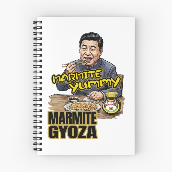 Item preview, xi jinping marmite gyoza designed and sold by LOVEARTDESIGN.