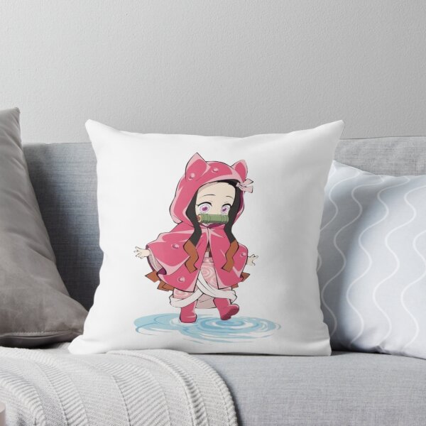 Item preview, Cute Pink Hoodie Demon Girl Anime Design designed and sold by Mr-MC-kitty.