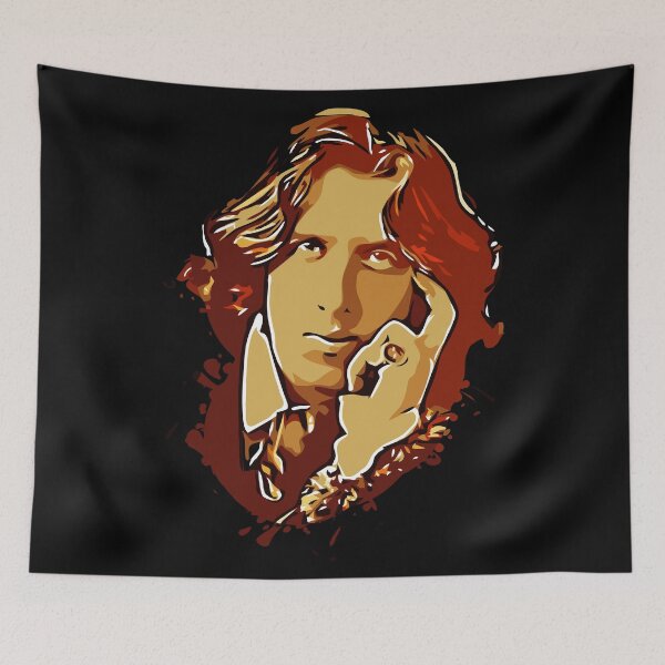 Item preview, Oscard Wilde Portrait designed and sold by BRU Design.