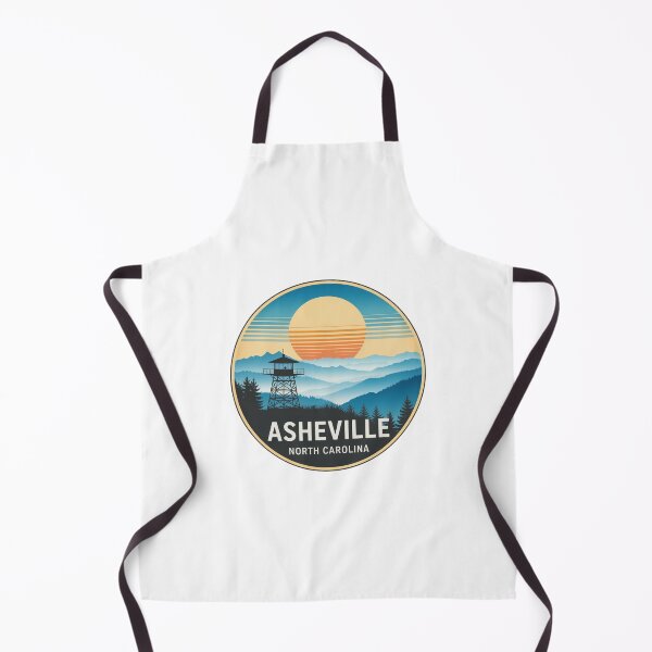 Item preview, Asheville North Carolina: Colorful Mountain Lookout Sunset designed and sold by CircinusStore.