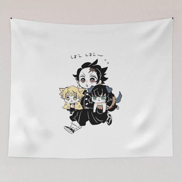 Item preview, Chibi Demon Slayer Best Friends Anime Design designed and sold by Mr-MC-kitty.