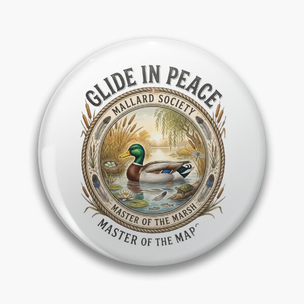 Item preview, Glide Peacefully, Mallard Duck designed and sold by Roy & Tiffany.