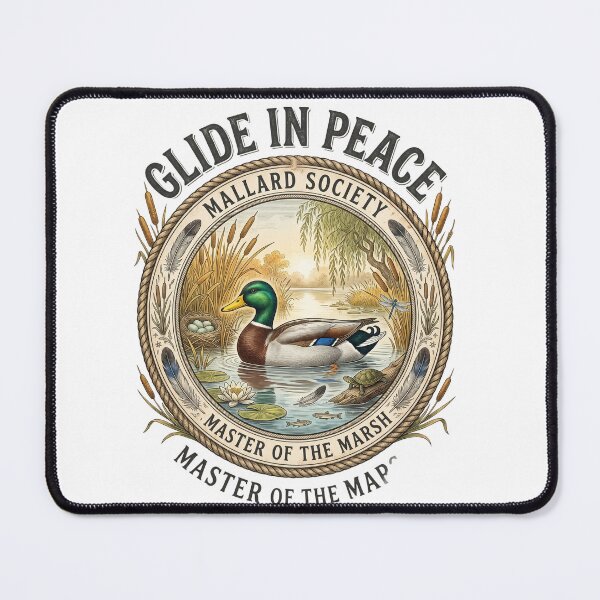 Item preview, Glide Peacefully, Mallard Duck designed and sold by Roy & Tiffany.