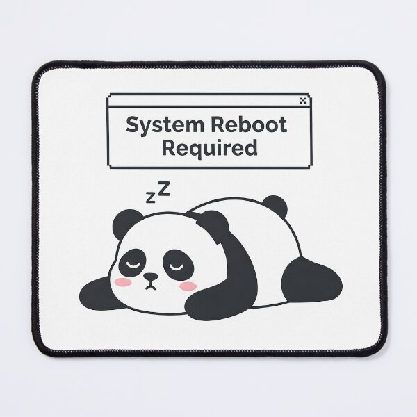 Item preview, System Reboot Required Chonky Kawaii Panda Tech Hoodie designed and sold by cute stuff too.
