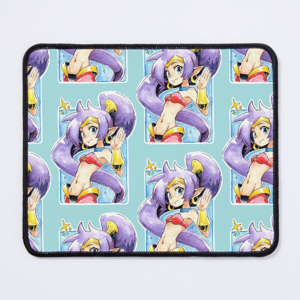 Item preview, SHANTAE genie hero PORTRAIT - Anime kawaii - watercolor art by Foxpuar designed and sold by Foxpuar.