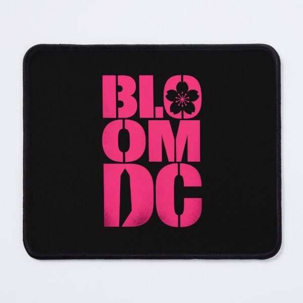Item preview, Bloom DC – Hot Pink Stacked Cherry Typography designed and sold by Fenay Designs.