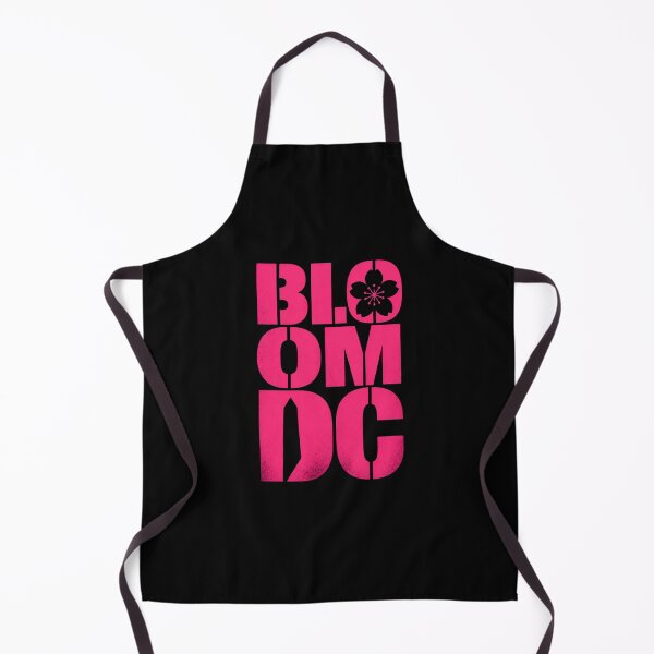 Artikelvorschau, Bloom DC – Hot Pink Stacked Cherry Typografie entworfen und verkauft von Fenay Designs.