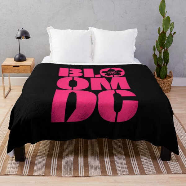 Item preview, Bloom DC – Hot Pink Stacked Cherry Typography designed and sold by Fenay Designs.