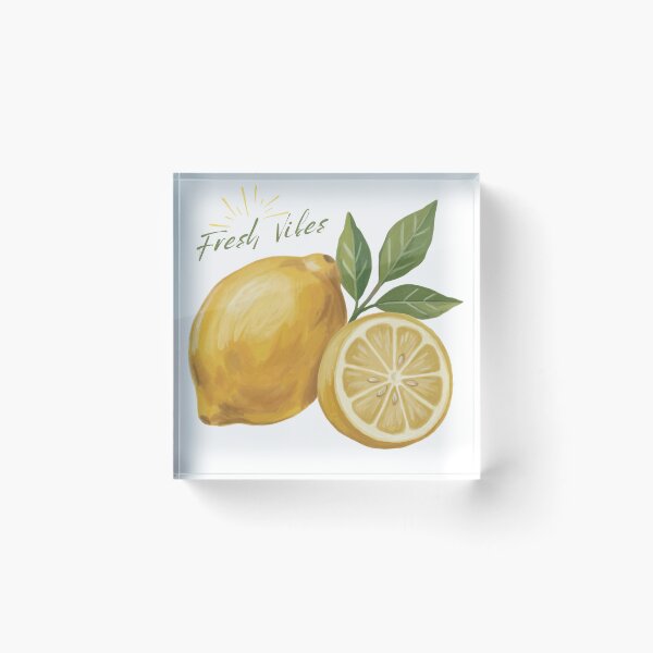 Item preview, Fresh vibes Lemon designed and sold by NatureBrushbyMariela.
