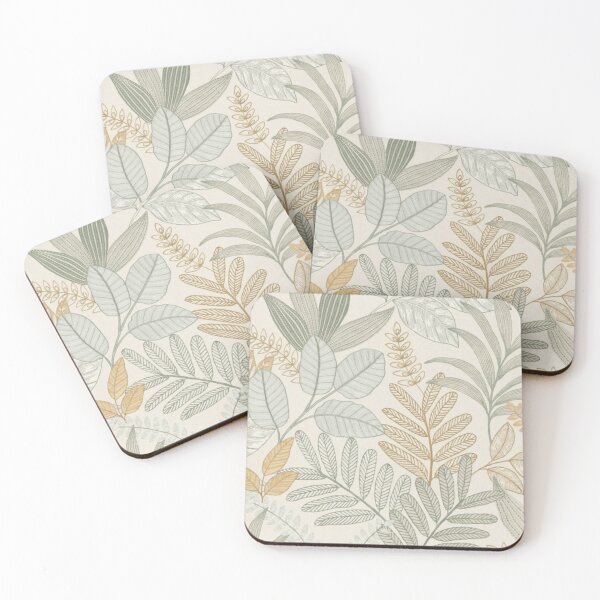 Item preview, Vintage Botanical Leaves Seamless Pattern designed and sold by NNCollection.