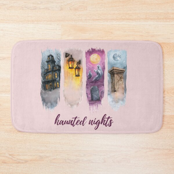 Item preview, Haunted Nights | Watercolor Spooky Gothic Halloween Shirt designed and sold by Anastasiia Yurevych.