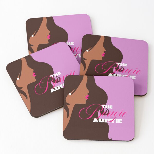 Item preview, Black Bougie Auntie Gift | Stylish Natural Hair Black Woman Illustration | Funny Auntie Shirt & Canvas Print designed and sold by MsGoldenCreates.