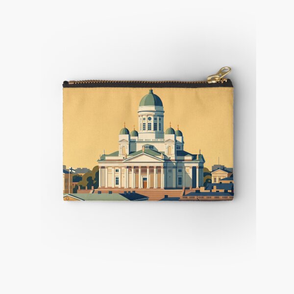 Item preview, Helsinki Finland Vintage Travel Poster designed and sold by Bomax121.