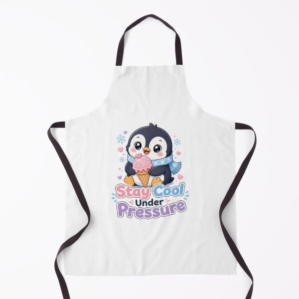 Item preview, Penguin with Ice Cream Stay Cool Under Pressure designed and sold by Ruamid.