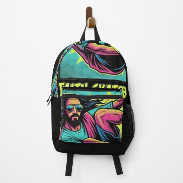 Item preview, Jesus Skateboarding - Funny Christian Skateboarding Humor Sarcastic Jesus Skating Longboard designed and sold by Sloyar.