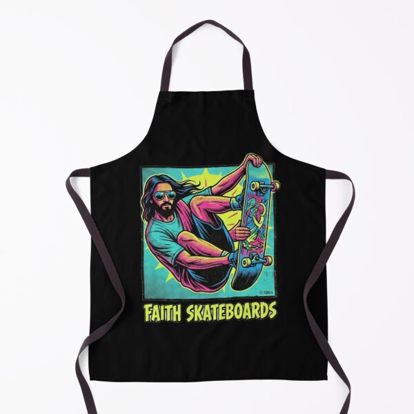 Item preview, Jesus Skateboarding - Funny Christian Skateboarding Humor Sarcastic Jesus Skating Longboard designed and sold by Sloyar.