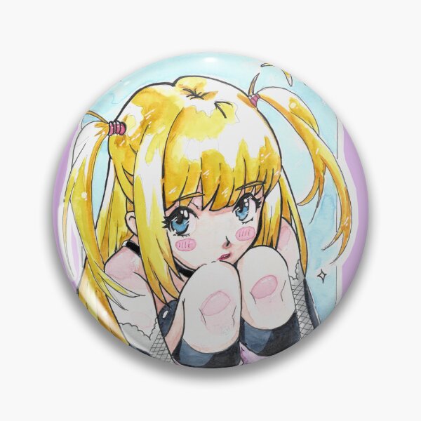 Item preview, Misa Amane death note PORTRAIT - Anime kawaii - watercolor art by Foxpuar designed and sold by Foxpuar.