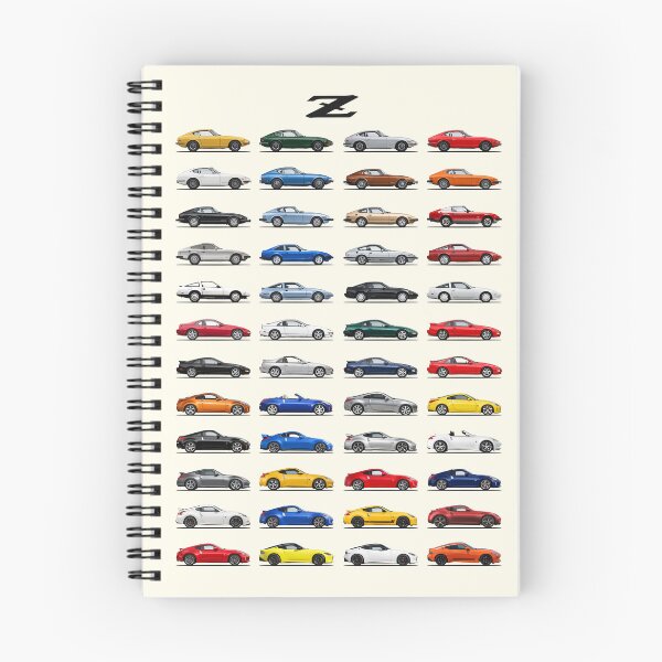 Item preview, Timeline of the Z-Cars designed and sold by rogue-design.