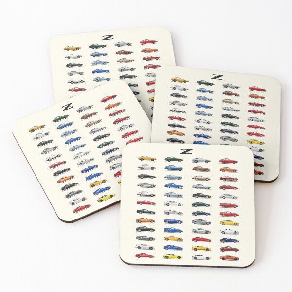 Item preview, Timeline of the Z-Cars designed and sold by rogue-design.