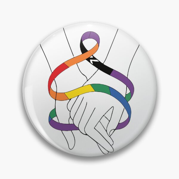 Item preview, Intertwined Pride Ribbon designed and sold by VibeVaultWear.