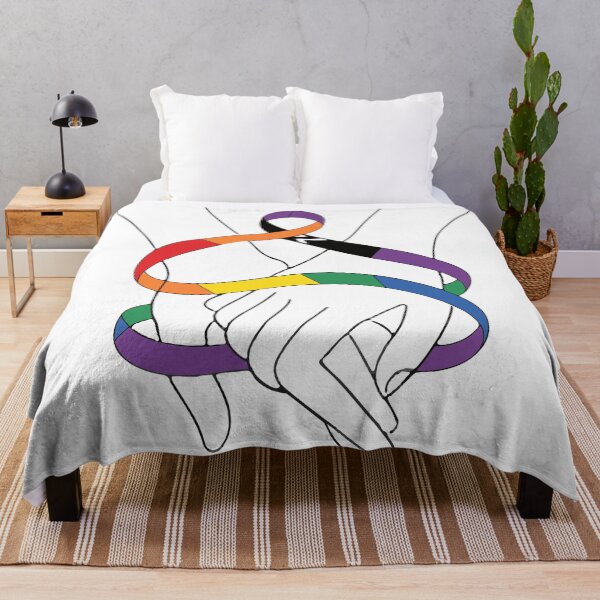 Item preview, Intertwined Pride Ribbon designed and sold by VibeVaultWear.