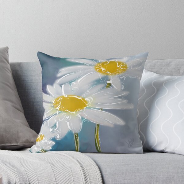 Item preview, Turquoise daisies designed and sold by Rubydex.