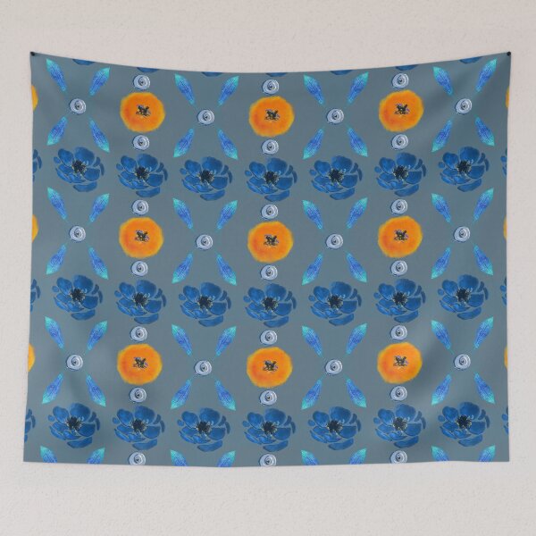 Item preview, Colour Carnival Retro Pattern Collection | Maximalist Geometric Floral and Character Designs designed and sold by VirtuallyCreativ .