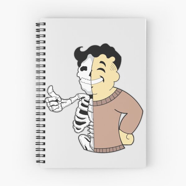 Item preview, Metà umano metà scheletro Retro Comic Art designed and sold by LittleArtist04.