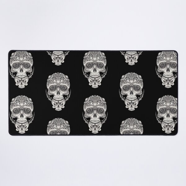 Item preview, Sugar skull with surreal skull design designed and sold by Jiwsurreal.