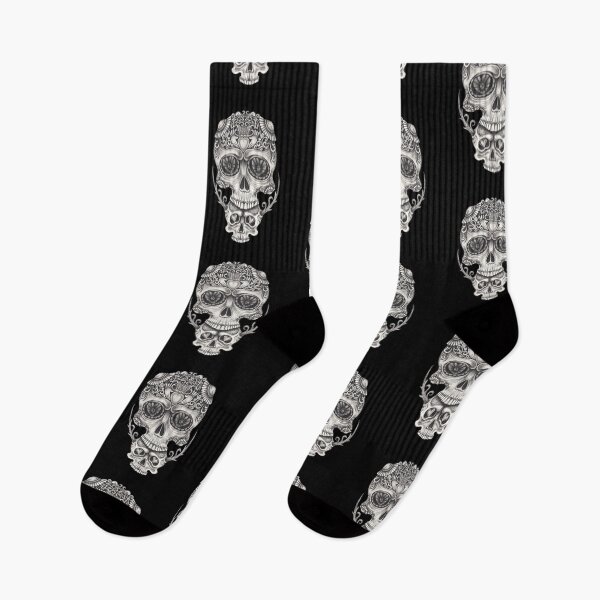 Item preview, Sugar skull with surreal skull design designed and sold by Jiwsurreal.