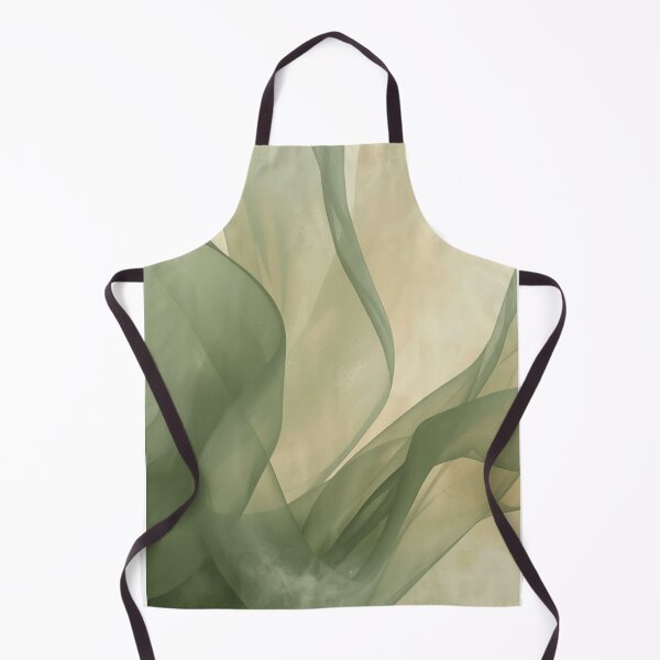Item preview, Soft Sage Green Flowing Silk Abstract designed and sold by NNCollection.