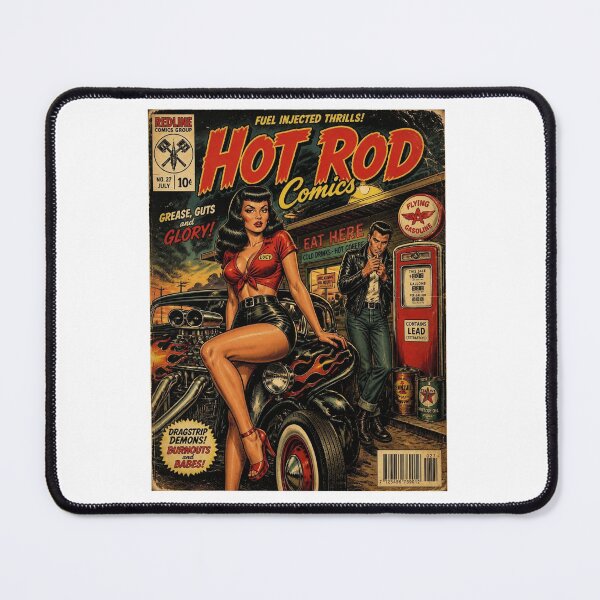 Item preview, Hot Rod Comics  - Comic Book Cover designed and sold by Wilcox PhotoArt.