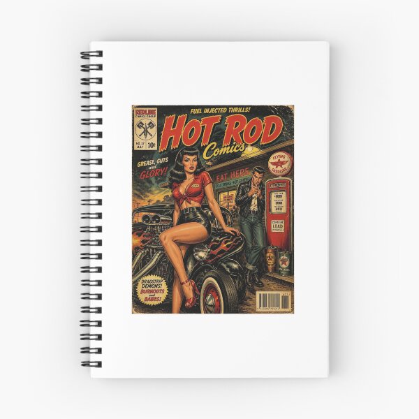 Item preview, Hot Rod Comics  - Comic Book Cover designed and sold by Wilcox PhotoArt.