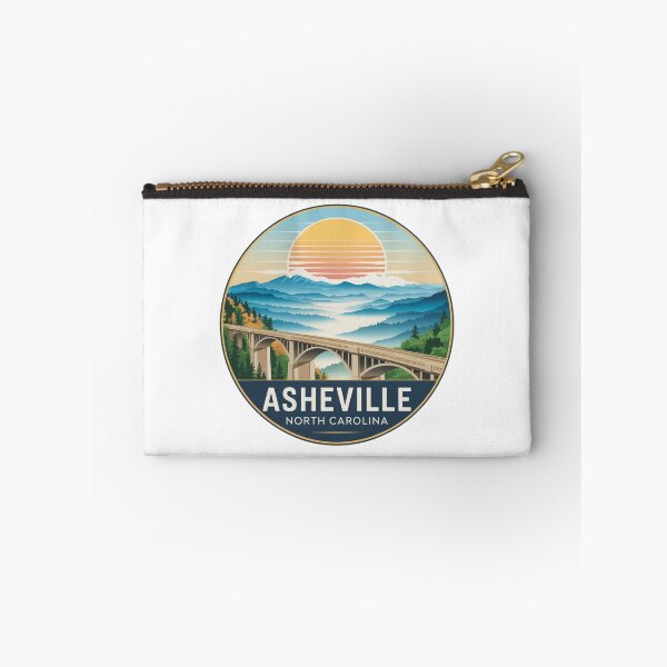 Item preview, Asheville North Carolina: Mountain Bridge Sunset designed and sold by CircinusStore.
