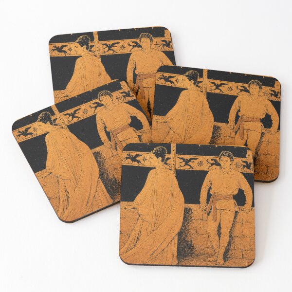 Item preview, Penelope and Telemachus from Odyssey trapped in Ancient Greek Art designed and sold by PrintondemArt.