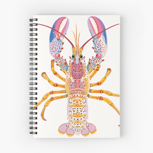 Item preview, Colorful Tropical Lobster Illustration | Vibrant Marine Crustacean Art | Coastal Ocean Decor | Nautical Wall Art | Sea Life Design designed and sold by minbadesign.
