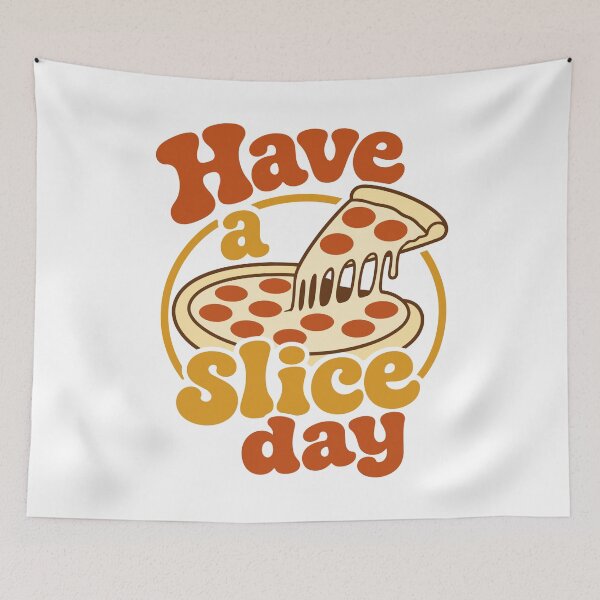 Item preview, Have a Slice Day Pizza Lover Gift Vintage Food Design designed and sold by w1ckerman.