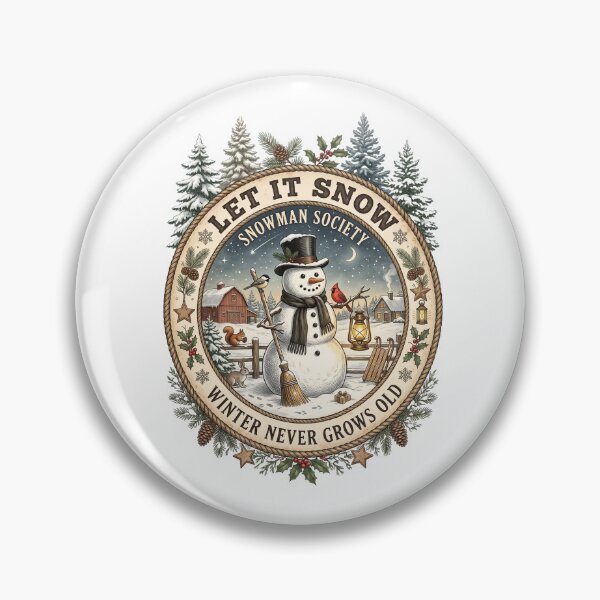 Item preview, Let It Snow Snowman designed and sold by Roy & Tiffany.