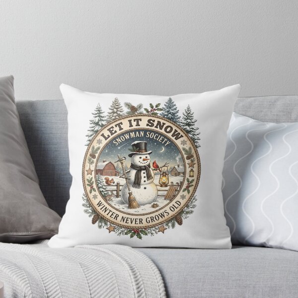 Item preview, Let It Snow Snowman designed and sold by Roy & Tiffany.