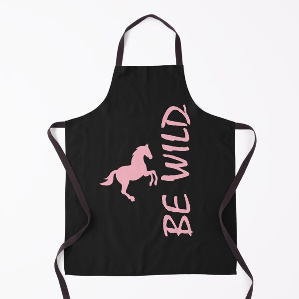 Aperçu de l'œuvre Silhouette de cheval rose sauvage - Art équestre créée et vendue par ANJ Creative Designs.
