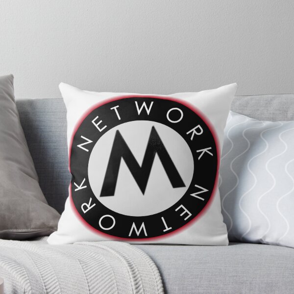 Item preview, Moon Network Logo (Red Glow) designed and sold by justice4tessa.