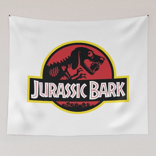 Item preview, Jurassic Bark Funny Dog Dinosaur Parody Logo designed and sold by svnthaesis.
