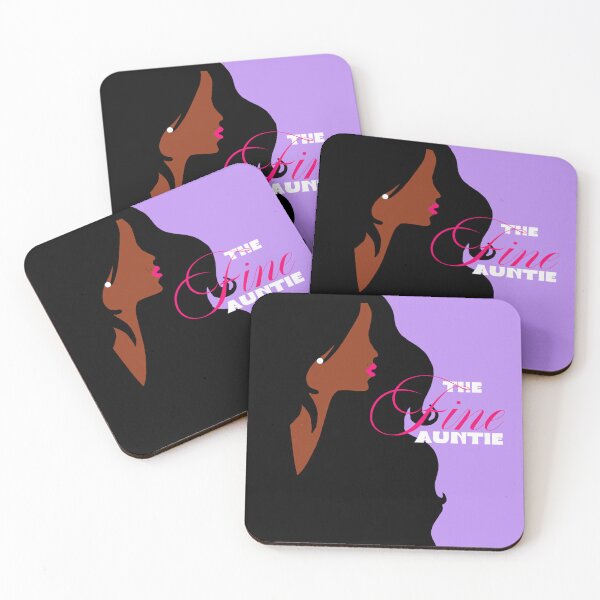 Item preview, Cute Black Auntie Illustration | Fine Auntie Gift | Natural Hair Wall Art & Accessories  designed and sold by MsGoldenCreates.