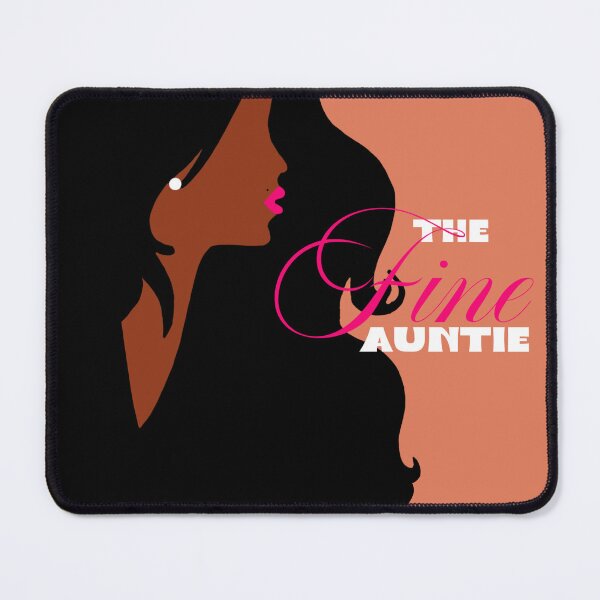 Item preview, Cute Black Auntie Illustration | Fine Auntie Gift | Natural Hair Wall Art & Accessories designed and sold by MsGoldenCreates.