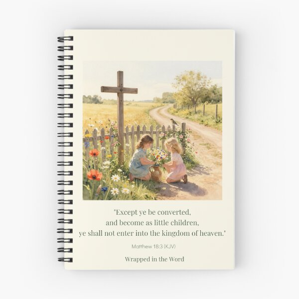 Item preview, Become Like Little Children | Matthew 18:3 designed and sold by BCapybara.
