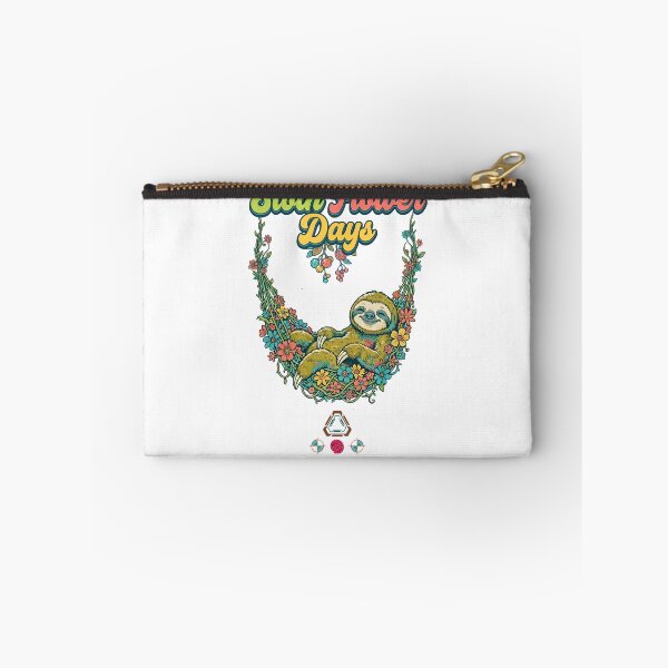 Item preview, Sloth Flower Days designed and sold by m-yoga-store.