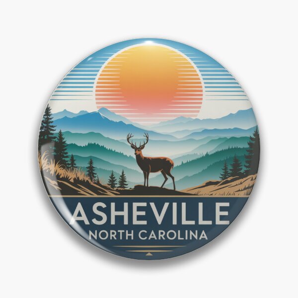 Item preview, Asheville North Carolina: Colorful Deer Mountain Sunset designed and sold by CircinusStore.