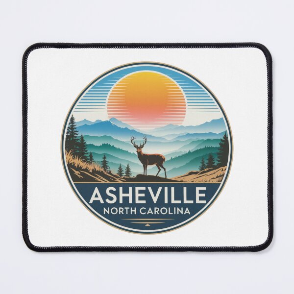 Item preview, Asheville North Carolina: Colorful Deer Mountain Sunset designed and sold by CircinusStore.