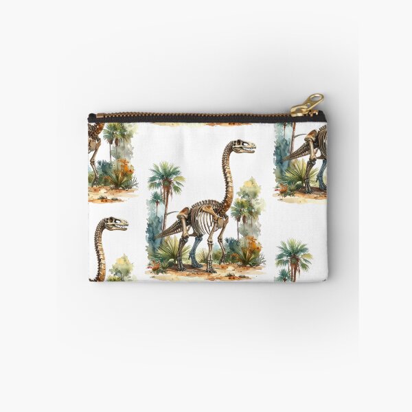 Item preview, Brachiosaurus skeleton in the primeval forest, dinosaur designed and sold by LiskoDesign.